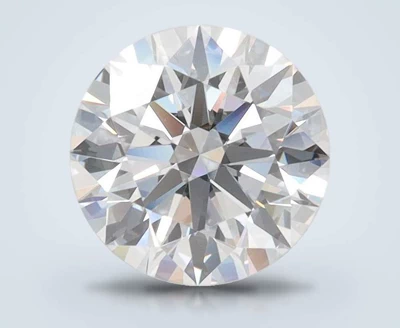 2.09ct D VVS2 Rare Carat Ideal Cut Round Lab Grown Diamond