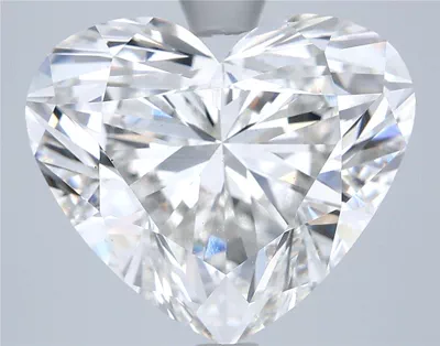 6.02ct F VS1 Rare Carat Ideal Cut Heart Lab Grown Diamond
