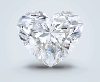 6.02ct F VS1 Rare Carat Ideal Cut Heart Lab Grown Diamond