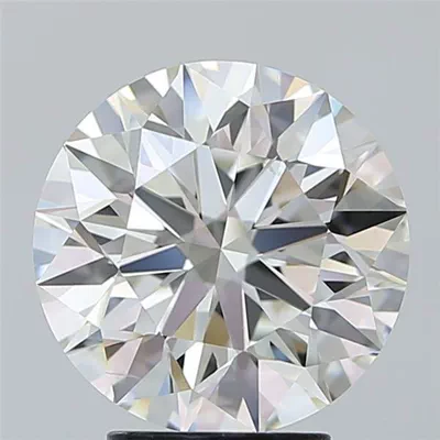 4.02ct I VS2 Rare Carat Ideal Cut Round Diamond
