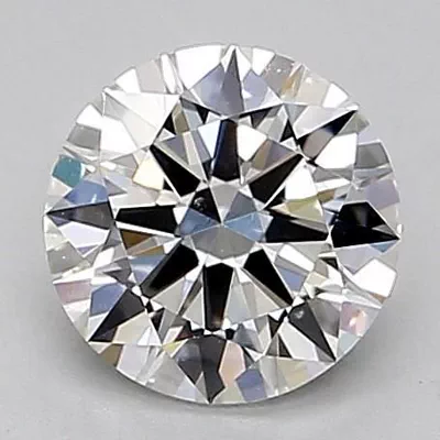 0.85ct F VS2 Rare Carat Ideal Cut Round Diamond