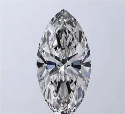 5.07ct G VVS2 Rare Carat Ideal Cut Marquise Lab Grown Diamond