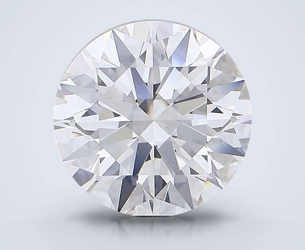 10.09ct F VS1 Rare Carat Ideal Cut Round Lab Grown Diamond