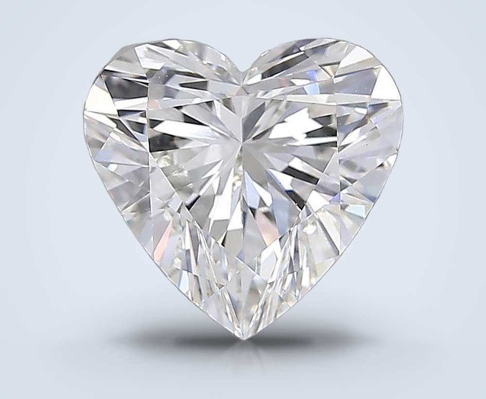 7.10ct G VS1 Rare Carat Ideal Cut Heart Lab Grown Diamond