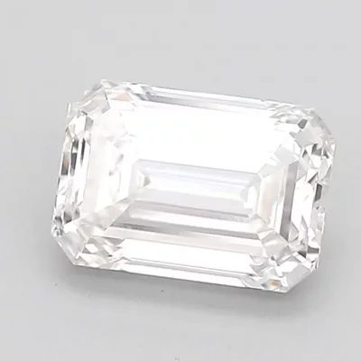 1.70ct F VS1 Rare Carat Ideal Cut Emerald Lab Grown Diamond