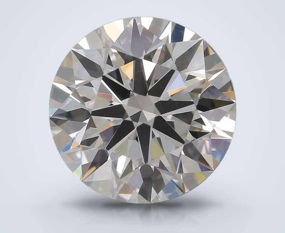 4.59ct E VVS2 Excellent Cut Round Lab Grown Diamond