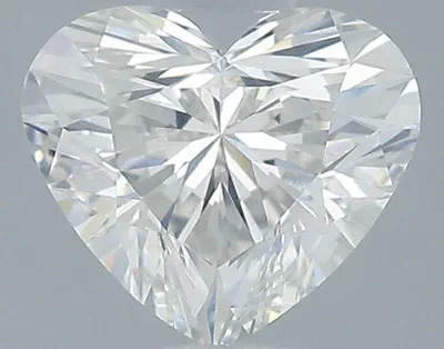 0.59ct H SI1 Rare Carat Ideal Cut Heart Diamond