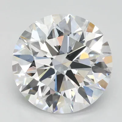 1.71ct D FL Rare Carat Ideal Cut Round Lab Grown Diamond