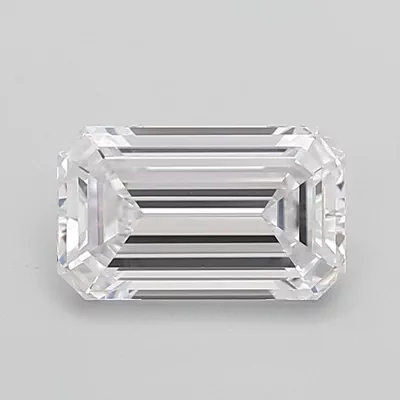 1.83ct D VS2 Rare Carat Ideal Cut Emerald Lab Grown Diamond
