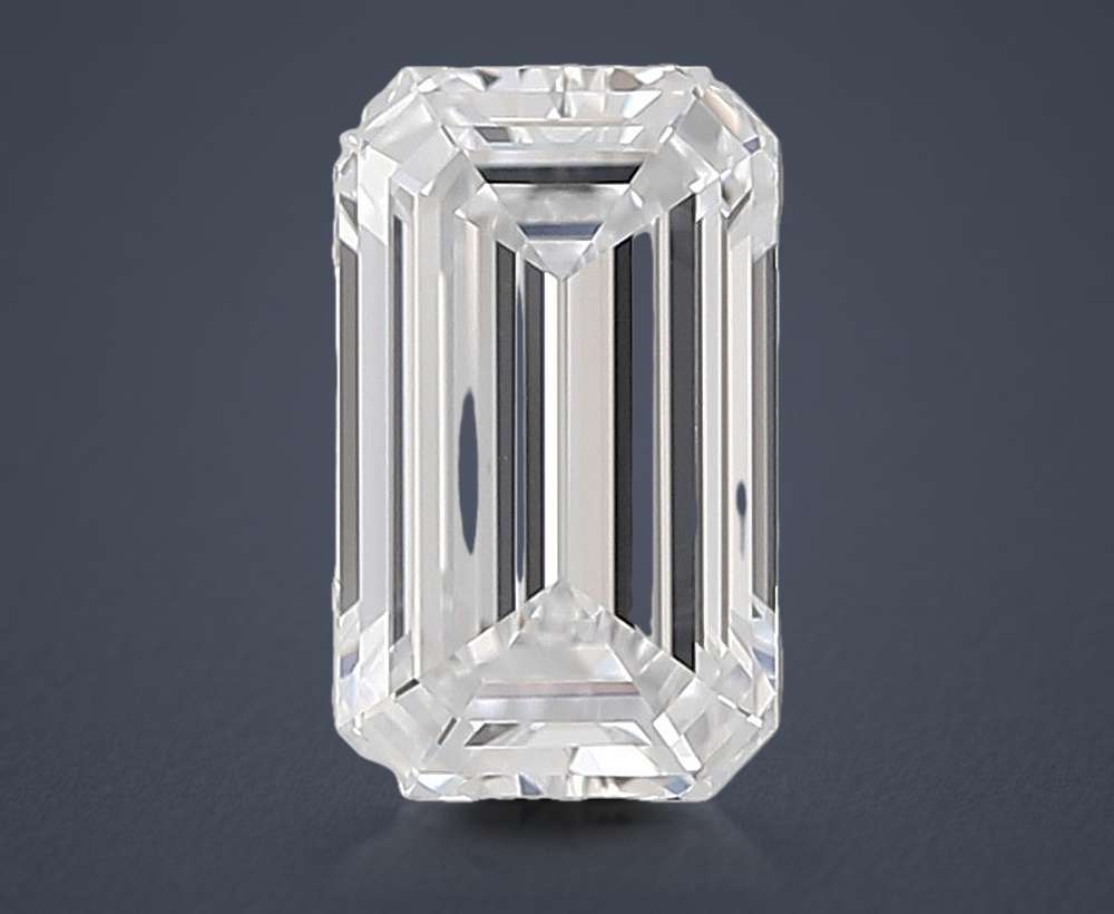 1.83ct D VS2 Rare Carat Ideal Cut Emerald Lab Grown Diamond