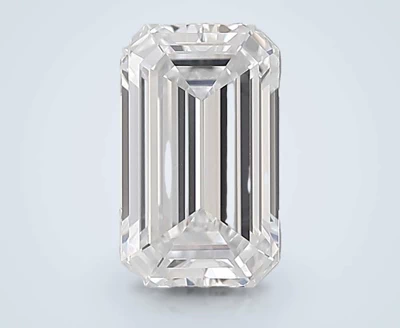 1.83ct D VS2 Rare Carat Ideal Cut Emerald Lab Grown Diamond