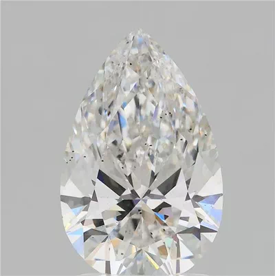 2.02ct F SI1 Rare Carat Ideal Cut Pear Lab Grown Diamond
