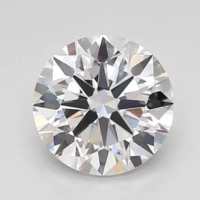 1.50ct D VVS2 Excellent Cut Round Lab Grown Diamond