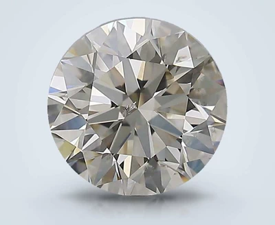 2.21ct K SI2 Excellent Cut Round Diamond