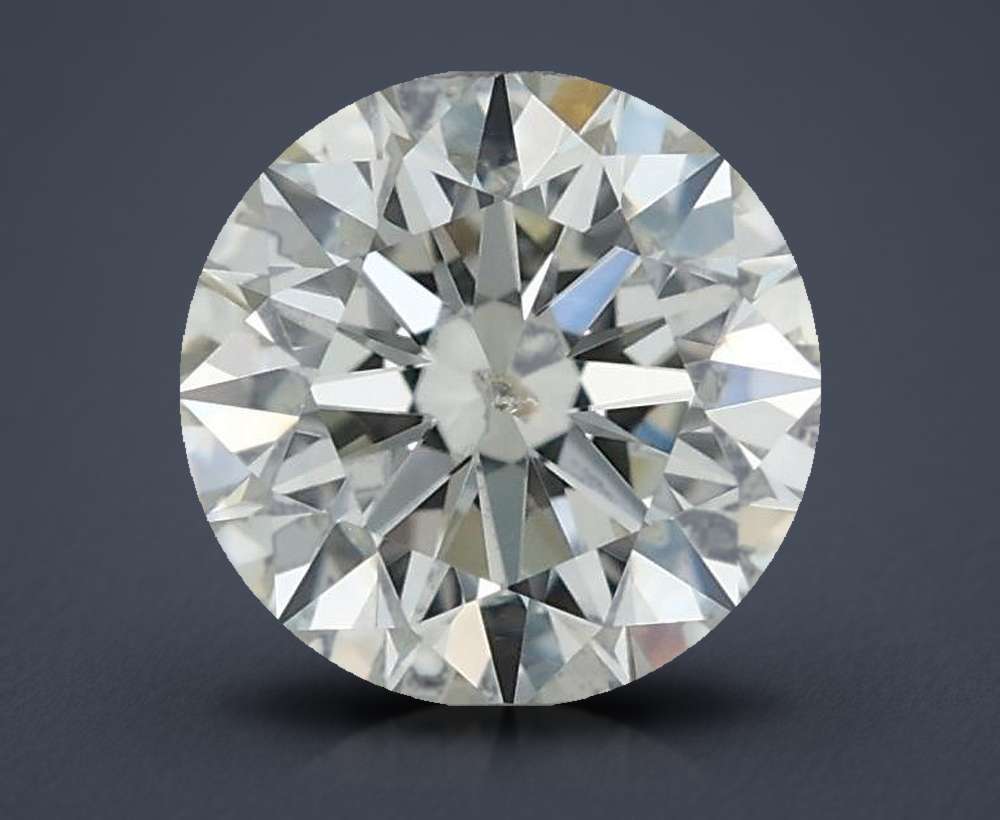 0.50ct I SI2 Rare Carat Ideal Cut Round Diamond