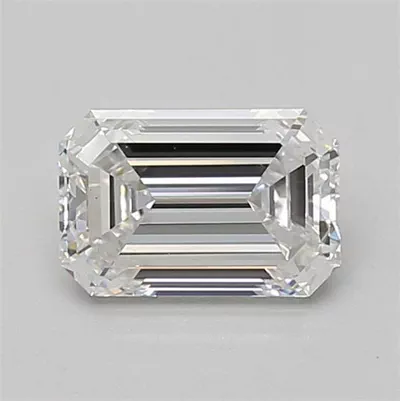 1.33ct D VS1 Excellent Cut Emerald Lab Grown Diamond