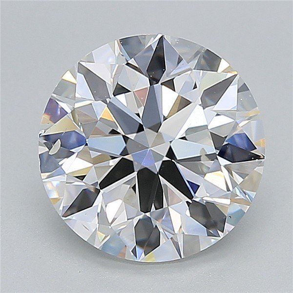 2.50ct E SI1 Rare Carat Ideal Cut Round Lab Grown Diamond