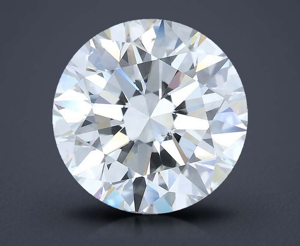 2.50ct G VS2 Rare Carat Ideal Cut Round Diamond