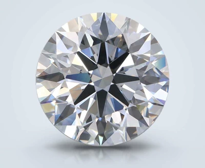 4.14ct F VVS2 Rare Carat Ideal Cut Round Lab Grown Diamond