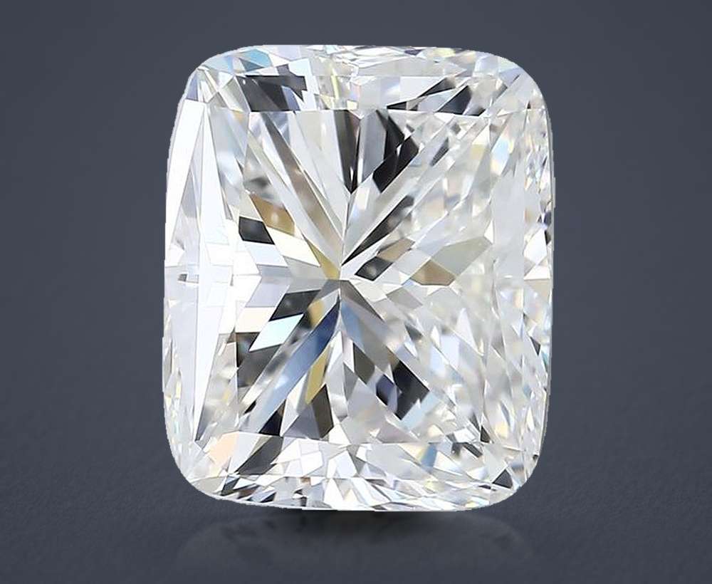 5.04ct H VS1 Very Good Cut Cushion Diamond