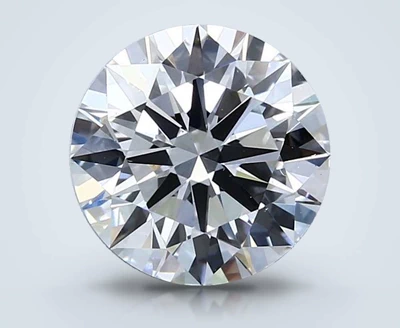 2.51ct D VS2 Rare Carat Ideal Cut Round Lab Grown Diamond