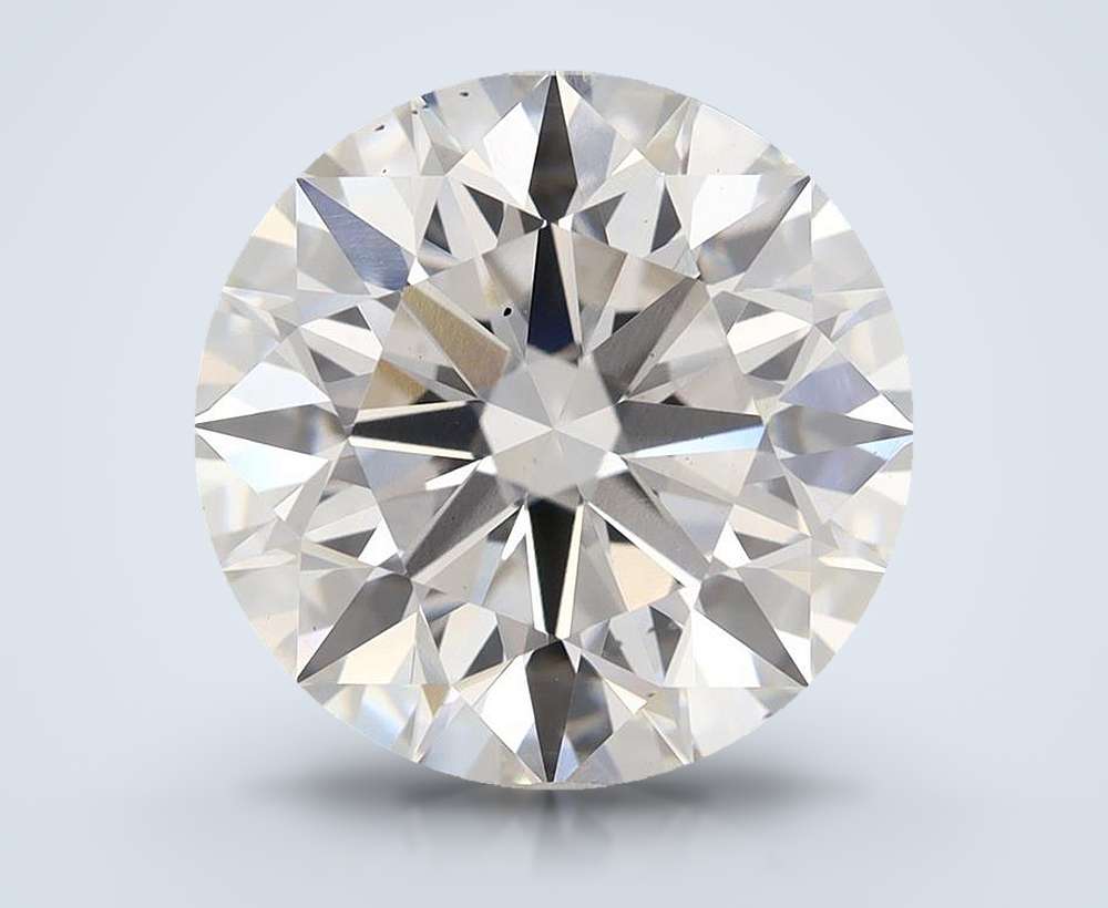 7.18ct F VS2 Rare Carat Ideal Cut Round Lab Grown Diamond