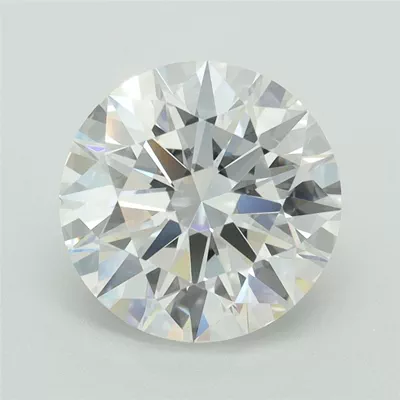 3.02ct E VS2 Rare Carat Ideal Cut Round Lab Grown Diamond