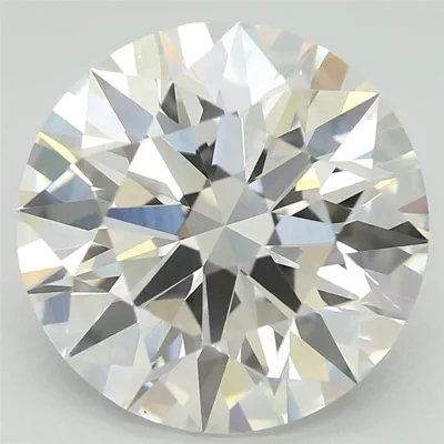 3.94ct F VS1 Rare Carat Ideal Cut Round Lab Grown Diamond