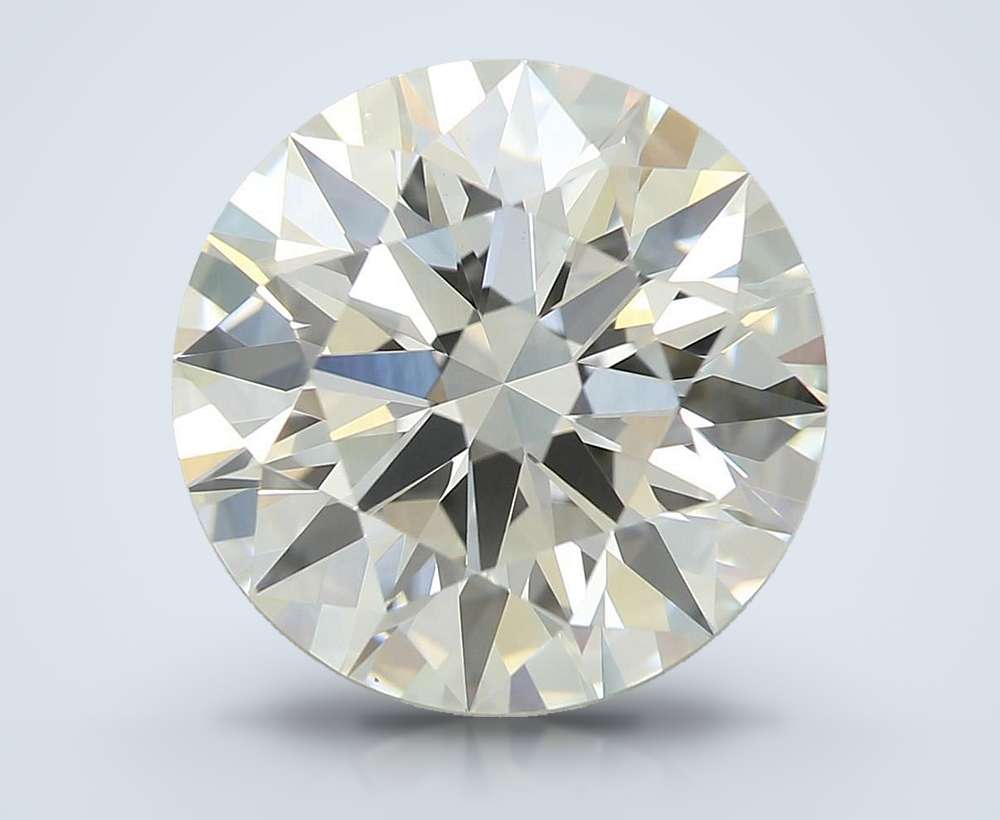 3.94ct F VS1 Rare Carat Ideal Cut Round Lab Grown Diamond