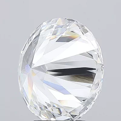 7.01ct E VVS1 Excellent Cut Round Lab Grown Diamond