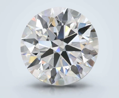 4.80ct D FL Rare Carat Ideal Cut Round Lab Grown Diamond