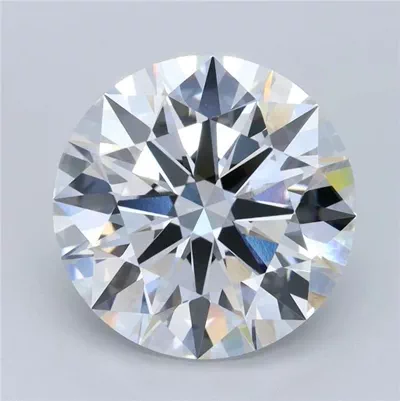 6.13ct F VS1 Rare Carat Ideal Cut Round Lab Grown Diamond