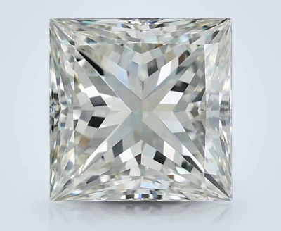 3.02ct I VVS2 Rare Carat Ideal Cut Princess Diamond