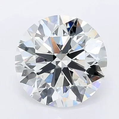 1.59ct D VVS2 Rare Carat Ideal Cut Round Lab Grown Diamond
