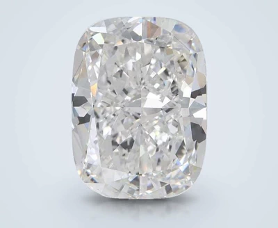 5.51ct F VVS2 Rare Carat Ideal Cut Cushion Lab Grown Diamond