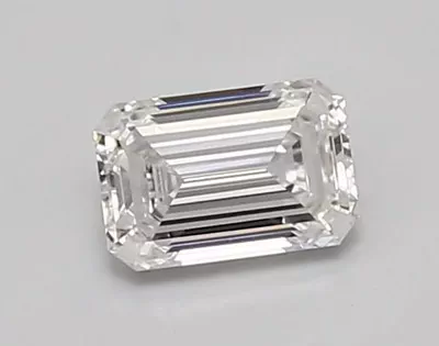 0.88ct D VVS1 Rare Carat Ideal Cut Emerald Lab Grown Diamond
