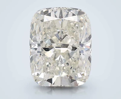 5.09ct G SI2 Rare Carat Ideal Cut Cushion Diamond
