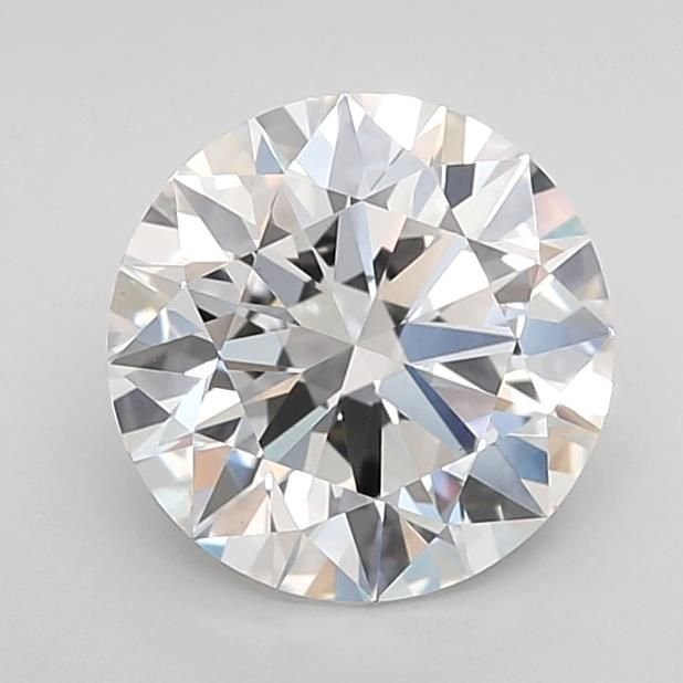 3.09ct E VS1 Rare Carat Ideal Cut Round Lab Grown Diamond