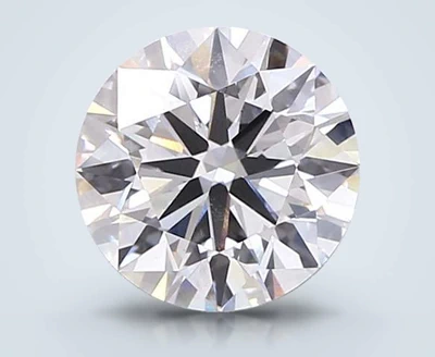 5.15ct F VS1 Rare Carat Ideal Cut Round Lab Grown Diamond