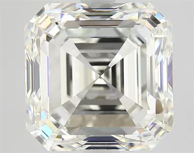 2.80ct J FL Rare Carat Ideal Cut Asscher Diamond