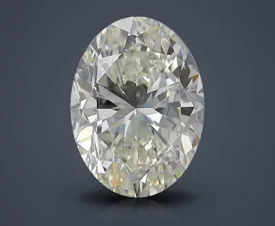 4.00ct J VS2 Rare Carat Ideal Cut Oval Diamond