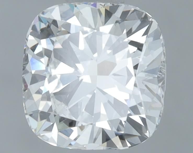 0.95ct E VVS2 Rare Carat Ideal Cut Cushion Lab Grown Diamond