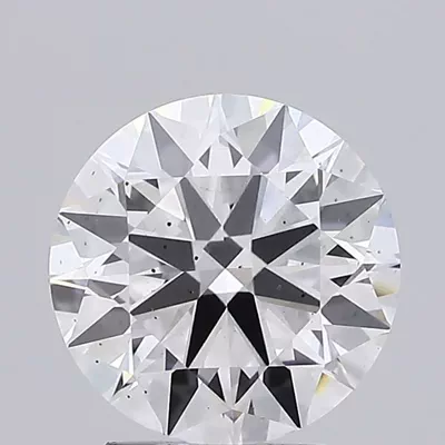 2.74ct E SI1 Rare Carat Ideal Cut Round Lab Grown Diamond