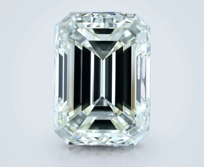 6.05ct I VVS1 Very Good Cut Emerald Diamond