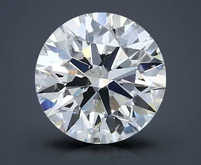4.01ct F VS2 Rare Carat Ideal Cut Round Lab Grown Diamond