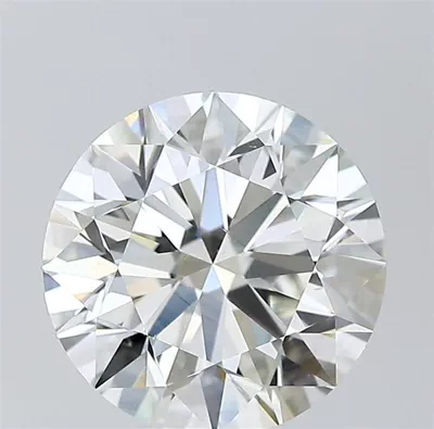 3.71ct J SI1 Excellent Cut Round Diamond