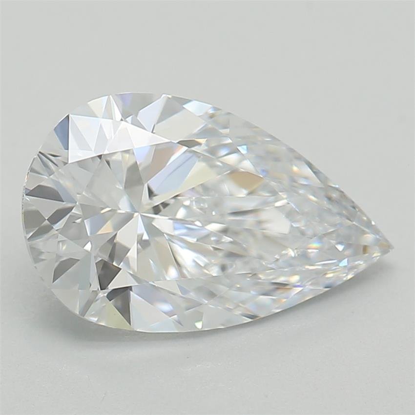 1.11ct E VVS1 Rare Carat Ideal Cut Pear Lab Grown Diamond