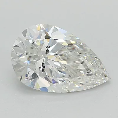 1.34ct E VS1 Rare Carat Ideal Cut Pear Lab Grown Diamond