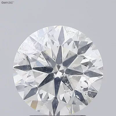 3.06ct I SI2 Excellent Cut Round Diamond