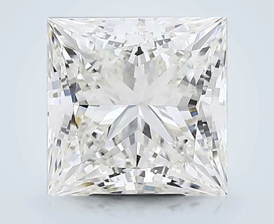 6.07ct G VVS2 Rare Carat Ideal Cut Princess Lab Grown Diamond